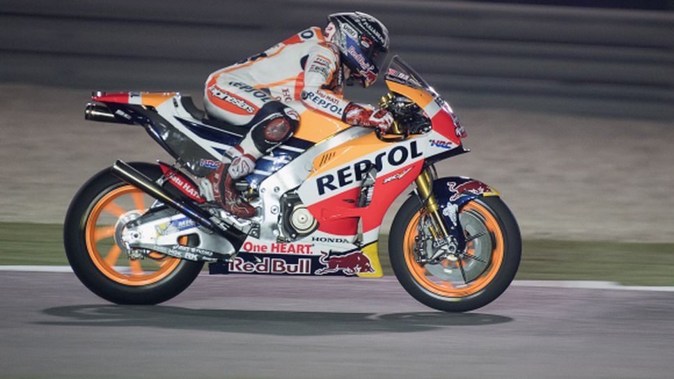 Сезонът в MotoGP започва, а Маркес се цели в подиум в Катар. Има ли шансове?