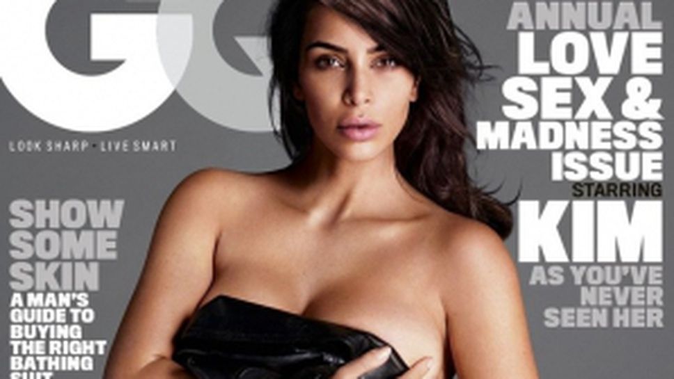 Ким Кардашиян с гореща фотосесия за GQ