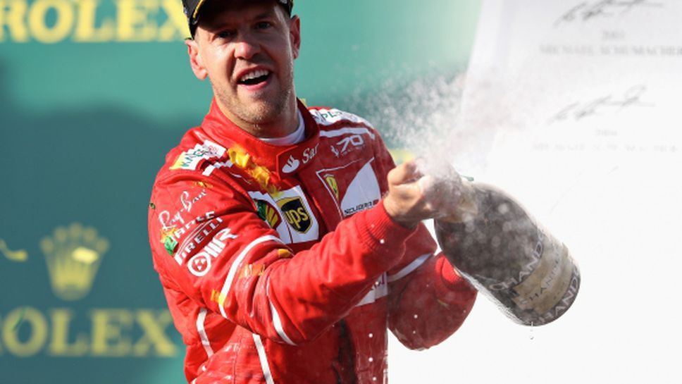 Фетел върна Ферари към победите при старта на сезона във Формула 1