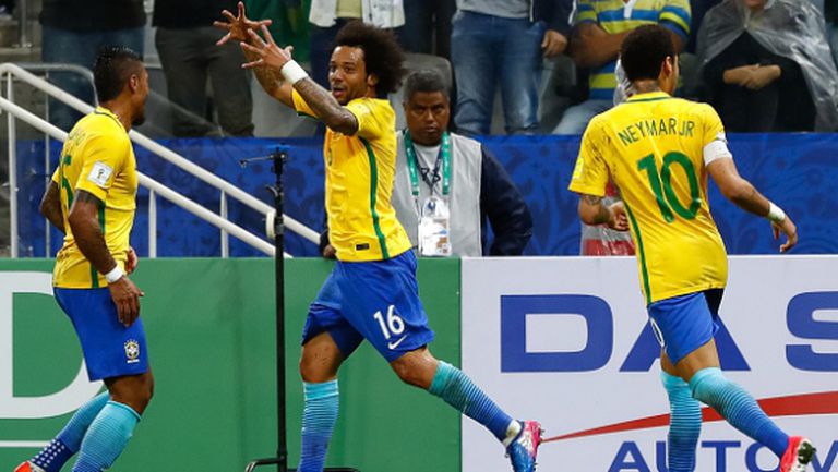 Бразилия се забавлява, голямата цел е близо (видео)
