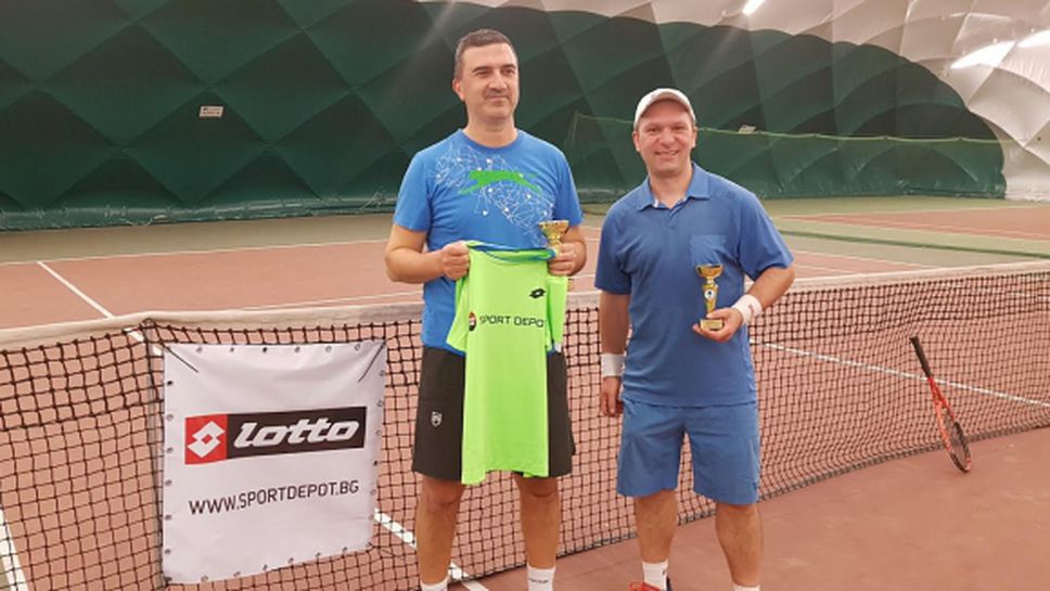 Цветомир Ценков спечели първа титла в шампионската категория на Интерактив тенис