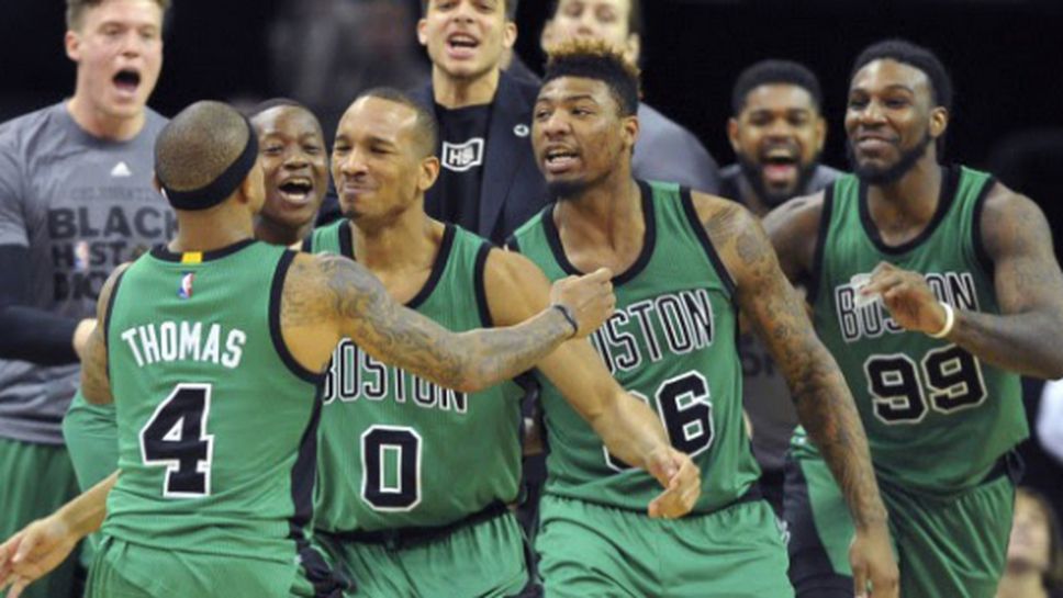 Бостън запази крехкия си аванс на изток, резултати от НБА