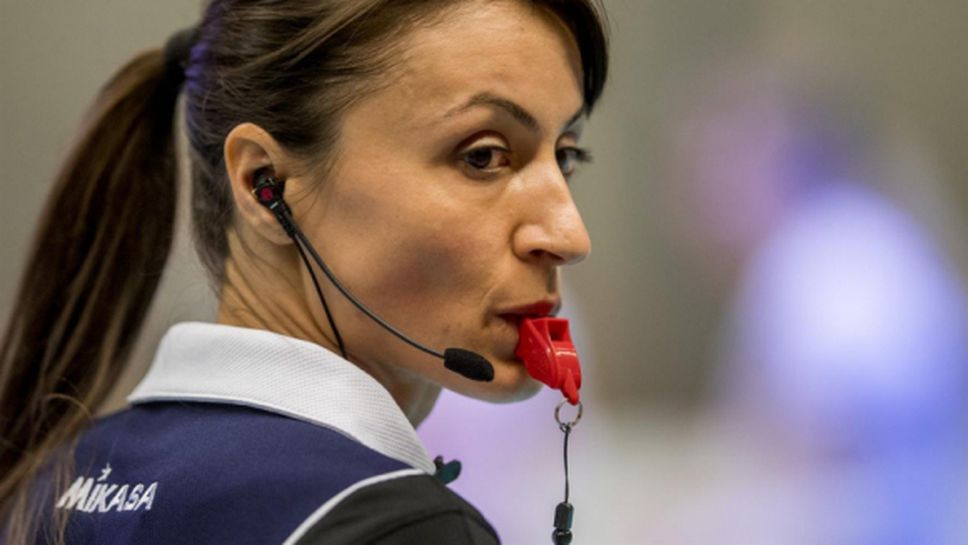 Ваня Първанова е българската съдийка на Евроволей 2017