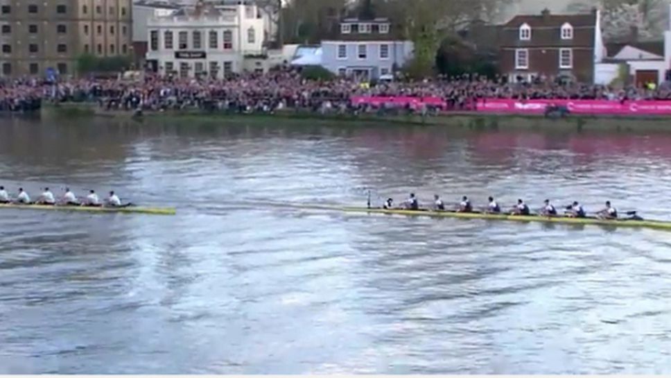 Осморката на Оксфорд спечели 163-ата регата срещу Кеймбридж