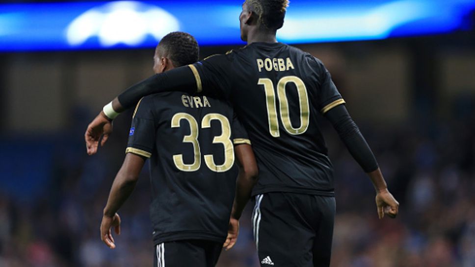 Евра: Аз убедих Погба да отиде в Юнайтед