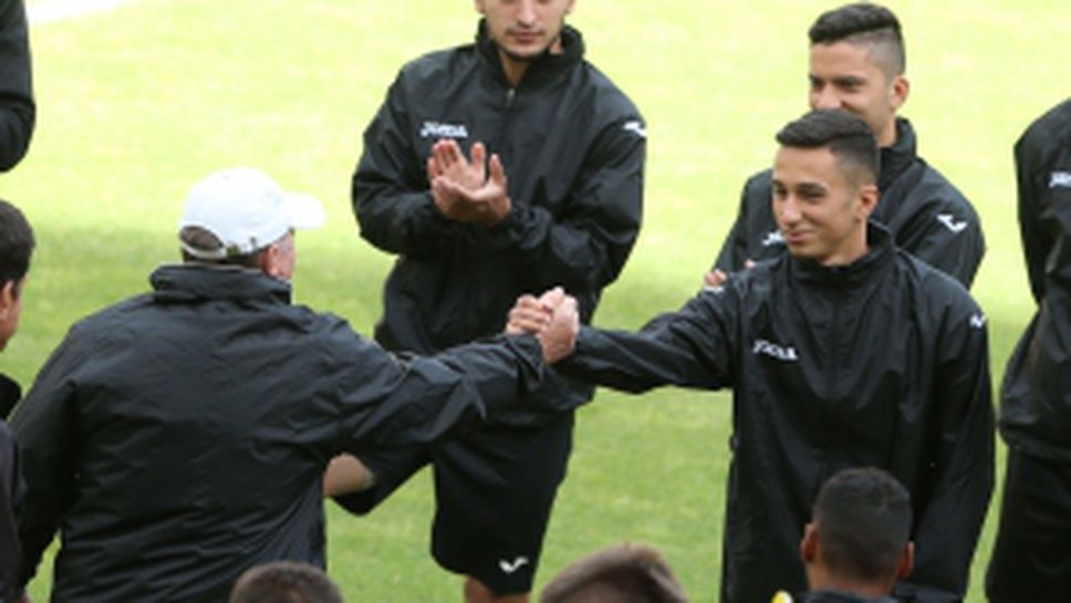 Славия проведе официалната си тренировка преди реванша със Заглембе