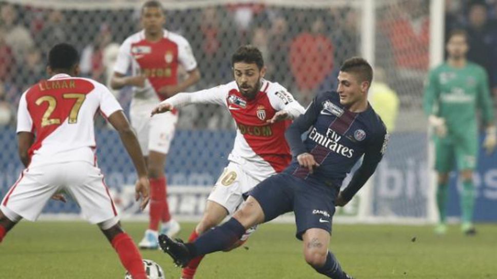 Пари Сен Жермен срещу Монако на 1/2-финал за Купата на Франция