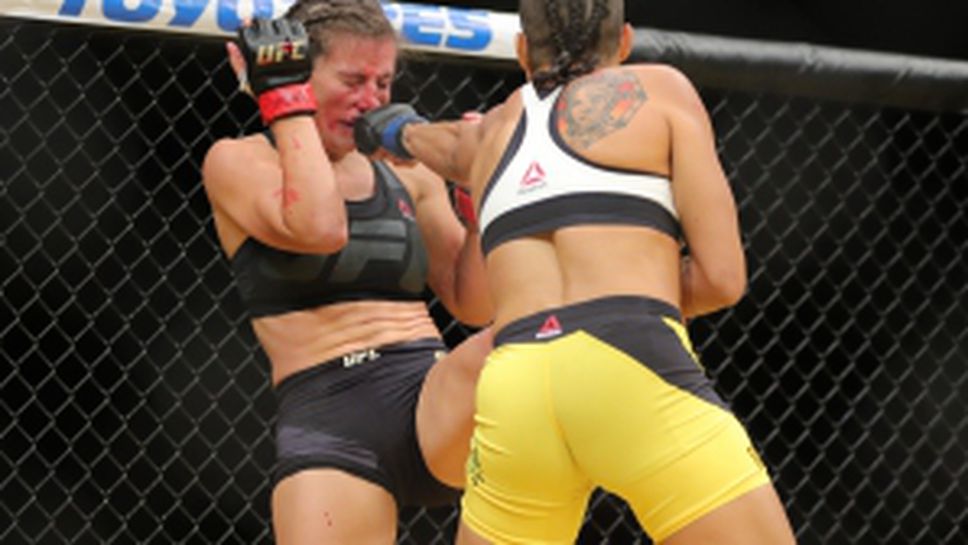 Аманда Нунеш задуши Миша Тейт и новата шампионка на UFC