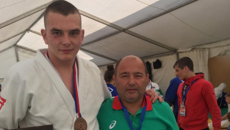Ивайло Димитров с бронз на Европейската купа по джудо за кадети в Теплице