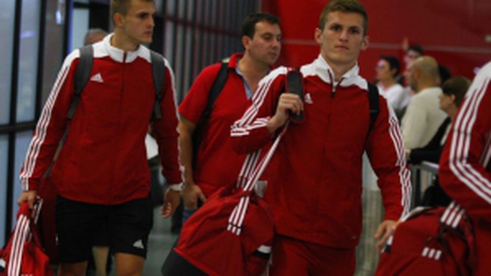 ЦСКА-София  си пристигна от Австрия