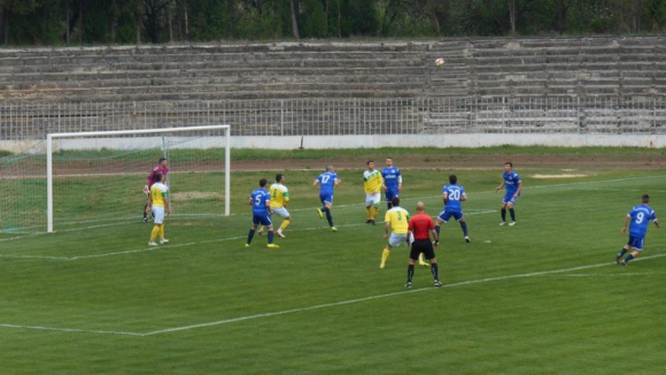 Добруджа почива на старта на втората фаза в Североизточната Трета лига