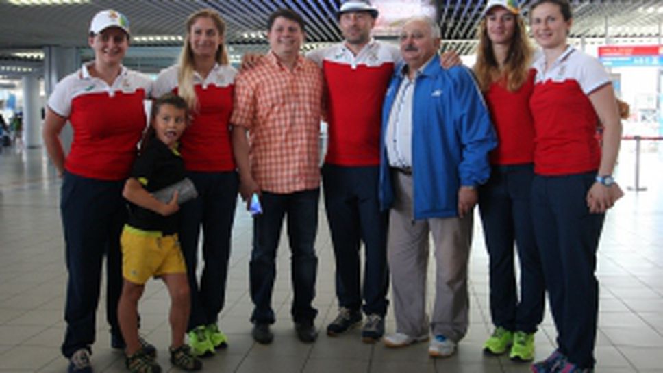 Линда Зечири и сестри Стоеви заминаха за Рио