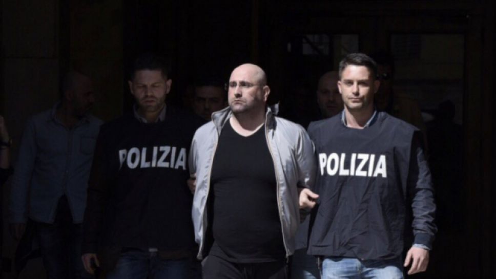 Мачът на Наполи помогна за ареста на мафиотски бос