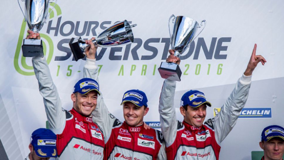 Audi спечелиха 6-те часа на "Силвърстоун", но бяха дисквалифицирани. Засега победители са Porsche