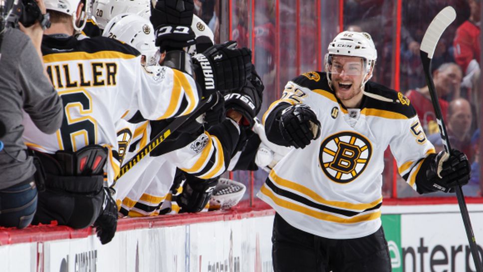 Бостън се добра до успех над Отава след продължение