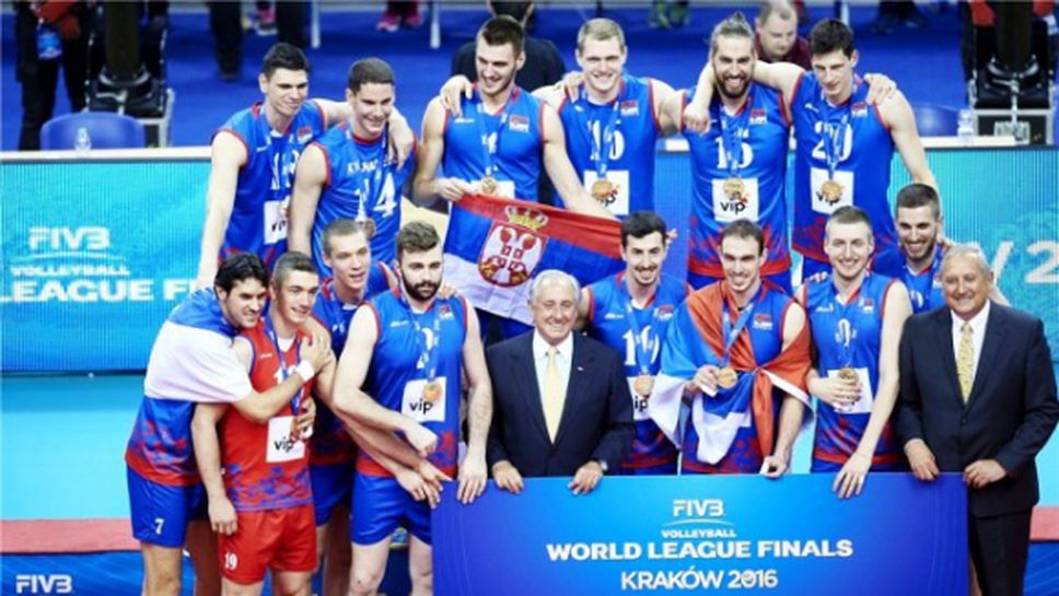 Сърбия с нови имена в Световната лига