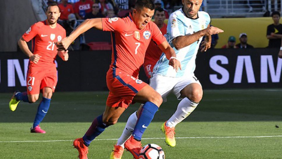 Аржентина - Чили 2:1