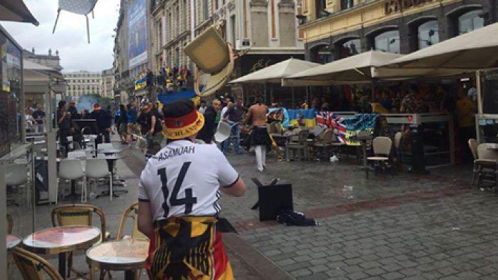 Нови безредици на Евро 2016, този път между немци и украинци