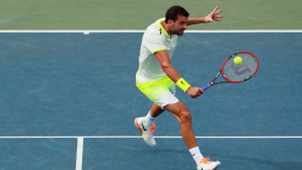 Григор Димитров на 1/8-финал в Ню Йорк