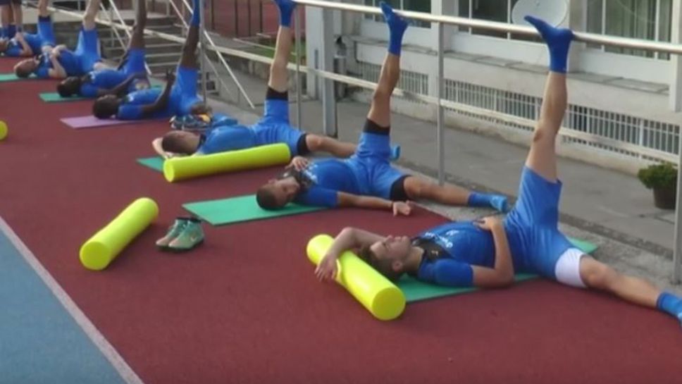 Левски тренират в отлични условия в Правец