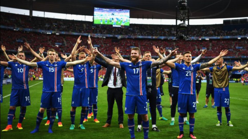 Исландски коментатор изпадна в луд делириум при победния гол