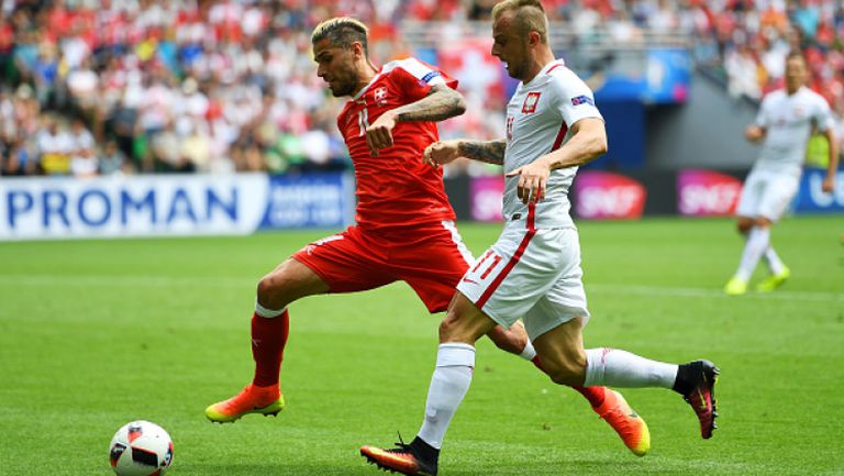 Швейцария - Полша 1:1 (4:5 след дузпи)