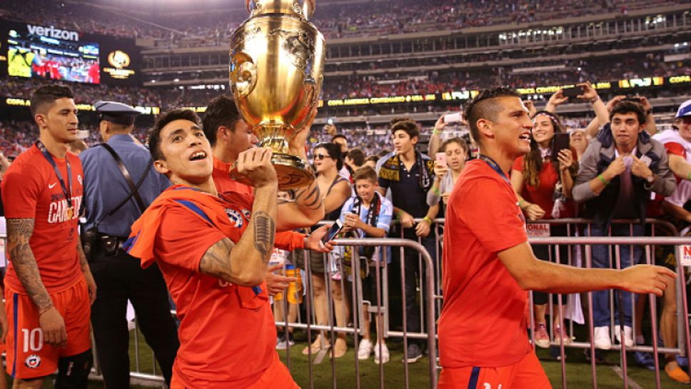 Чили вдигна Копа Америка 2016