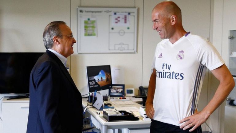 Флорентино посрещна футболистите на Реал Мадрид след ваканцията