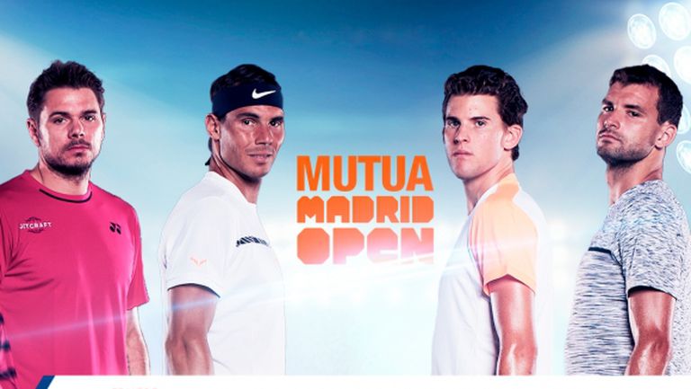 Mtel Sport 1 ще излъчи първия мач на Григор Димитров от Мадрид Оупън