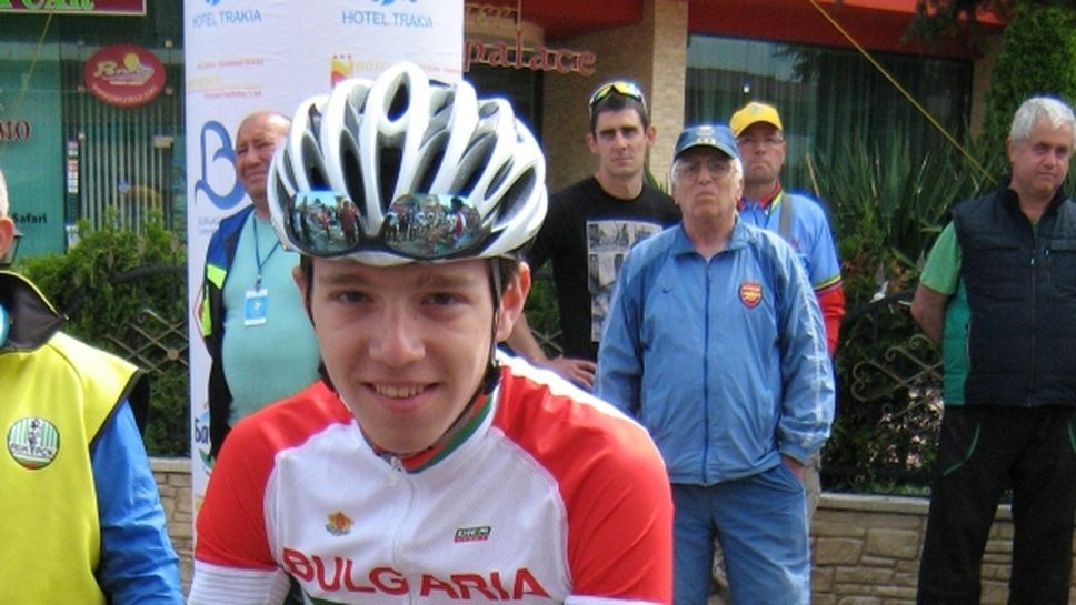 Колоездач на "Цар Симеон" с дебют за националния отбор на България на силния международен тур в Слънчев бряг