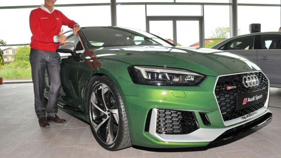 Audi Sport влезе в България, победителят от Льо Ман Емануеле Пиро дойде за представянето