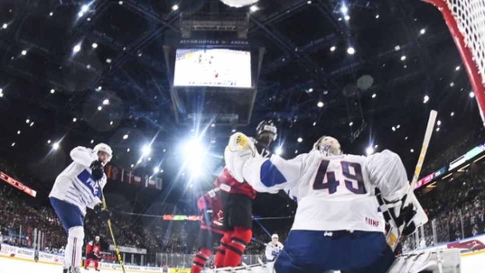 Канада с четвърта победа на световното по хокей на лед