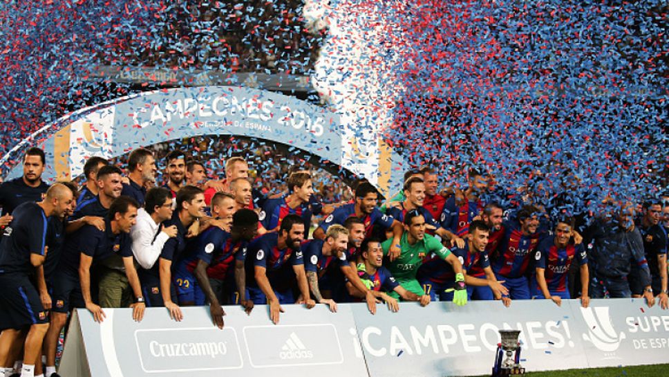 Барса спечели Суперкупата на Испания