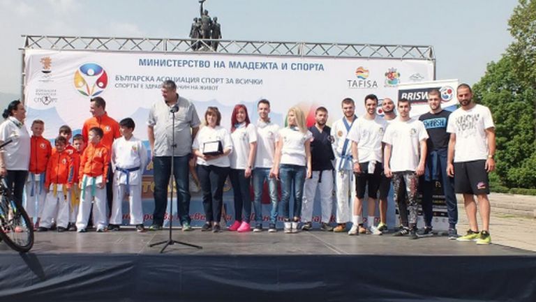 Любо Ганев откри „Световният ден на предизвикателството” в София