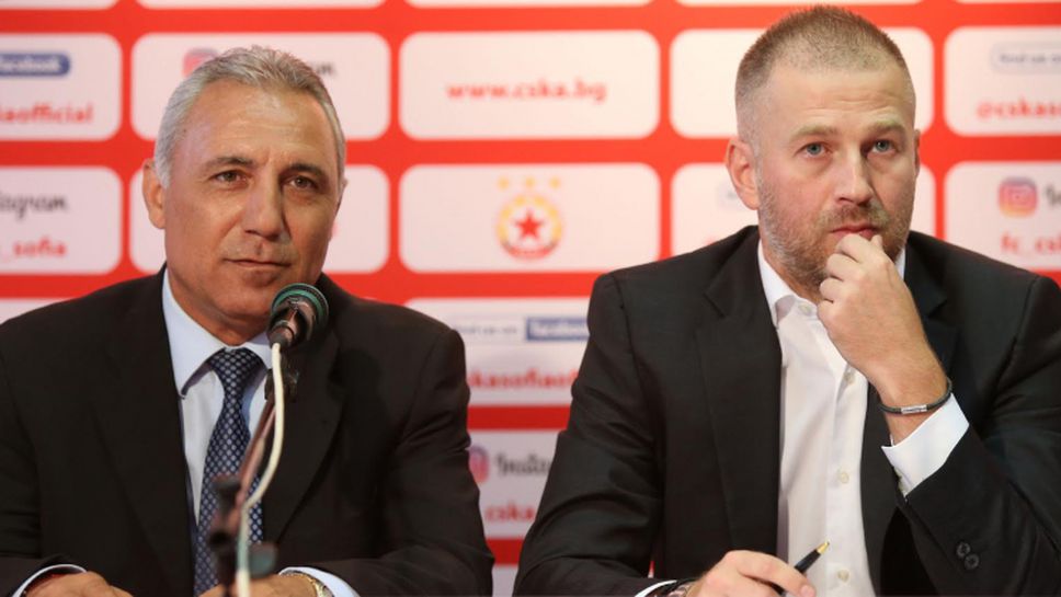Стоичков обясни избора на Йорданеску и обяви новите директори в ЦСКА-София
