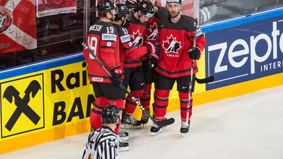 Канада вкара пет гола на Норвегия