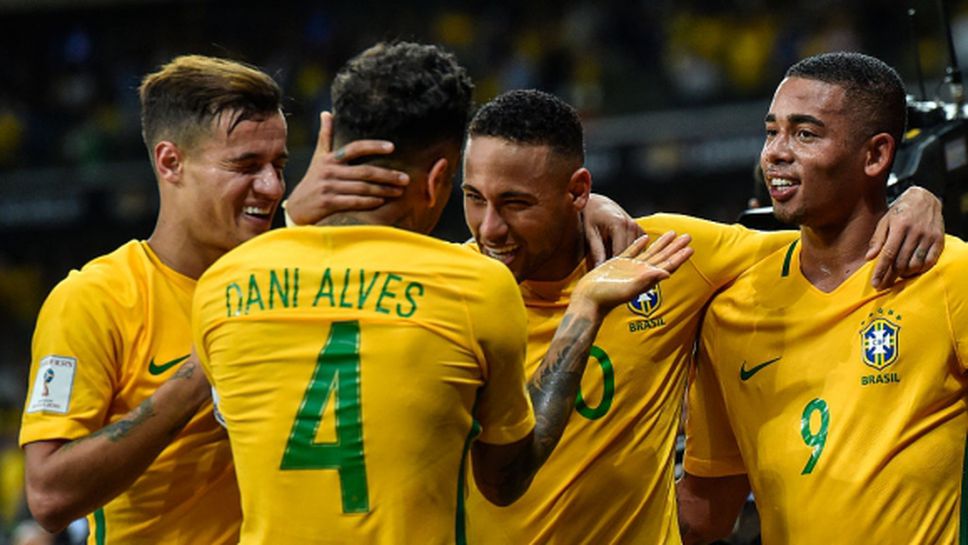 (АРХИВ) Бразилия ще играе контролите през юни без куп звезди