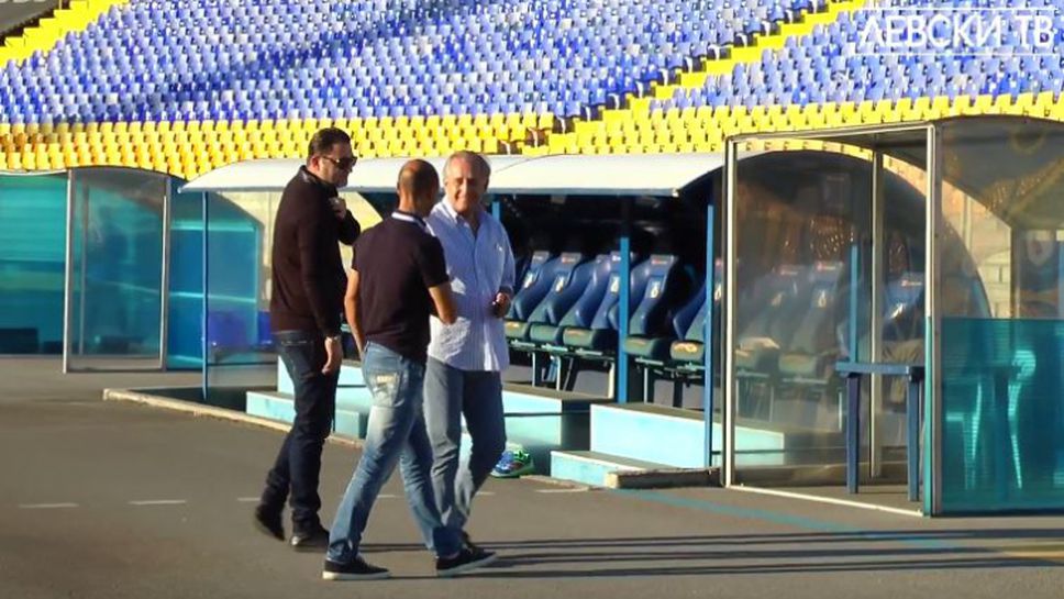 Спас Русев пожела успех на футболистите в предстоящите двубои
