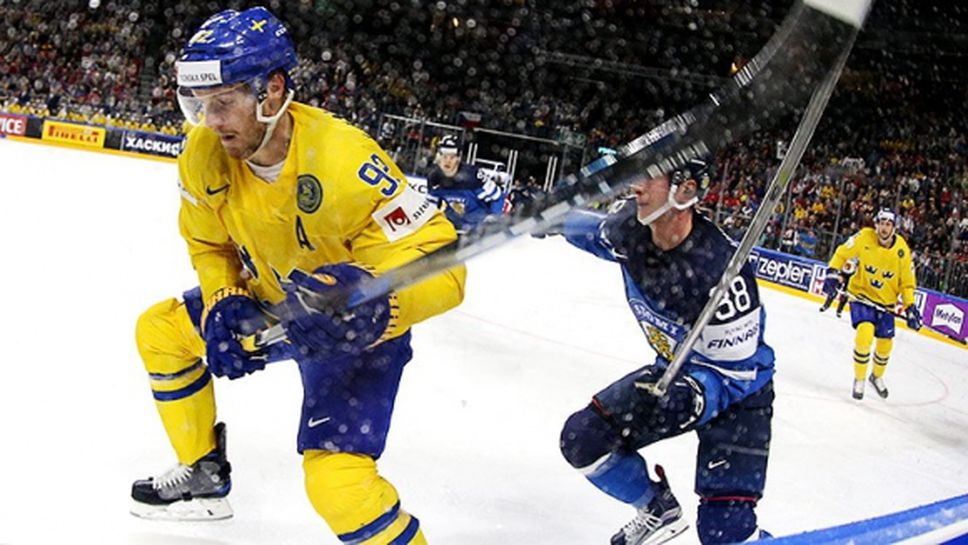 Швеция стигна финала на световното по хокей