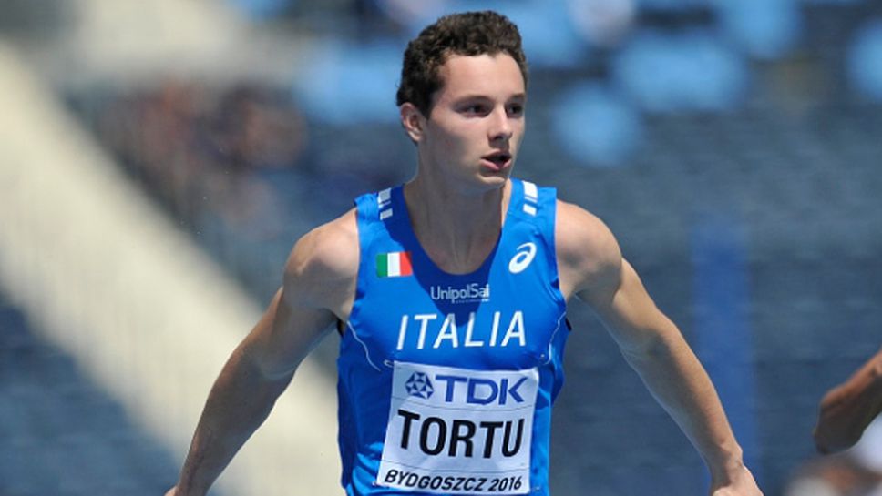 Младок подобри рекорда на Италия на 100 метра