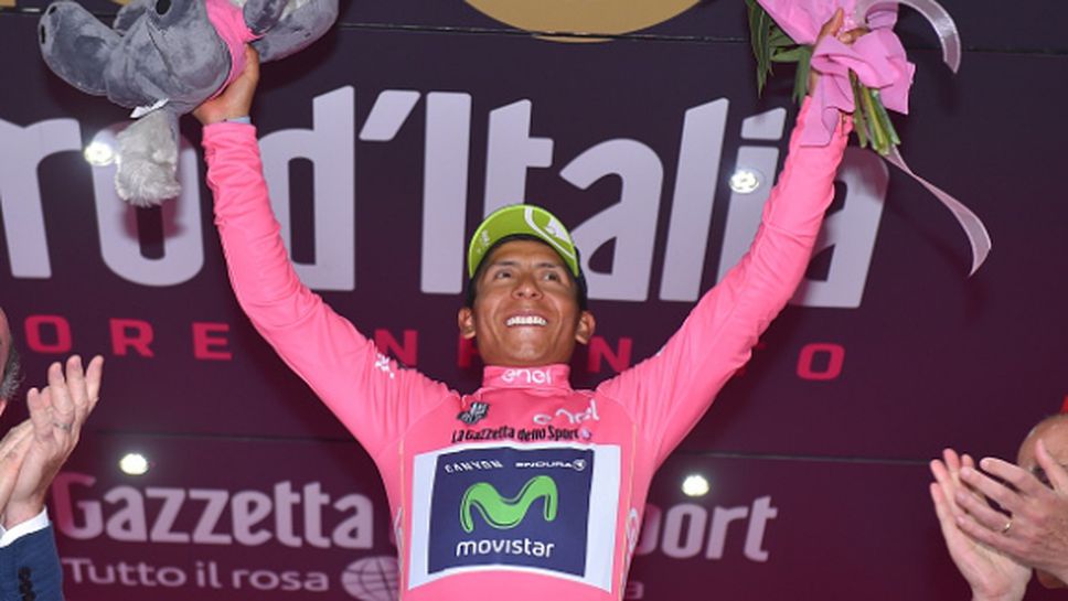 Наиро Кинтана се доближи към триумф в Обиколката на Италия