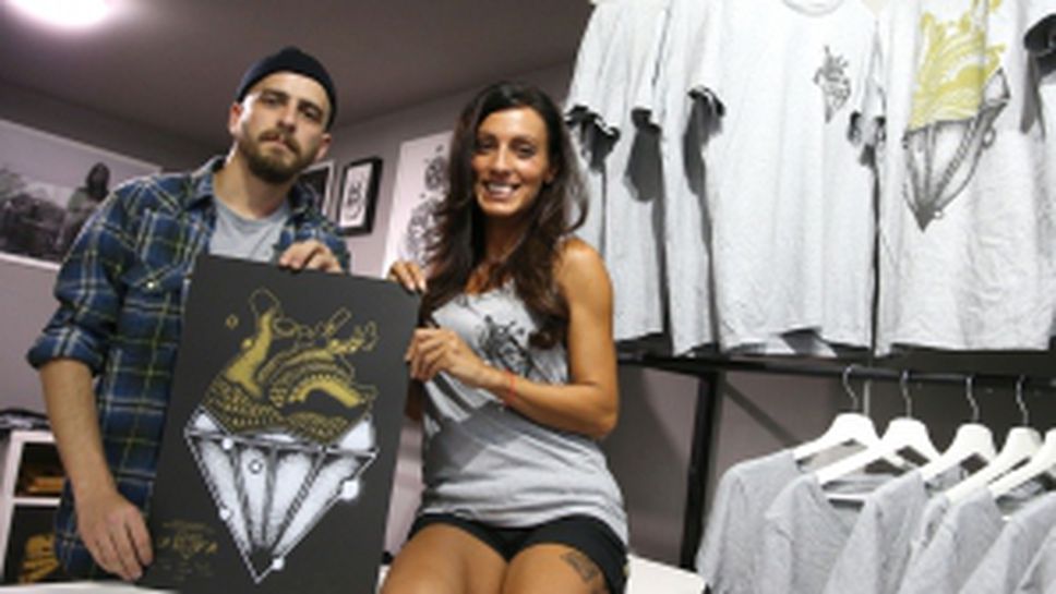 Ивет Лалова и Brave Mustache представиха съвместна колекция дрехи