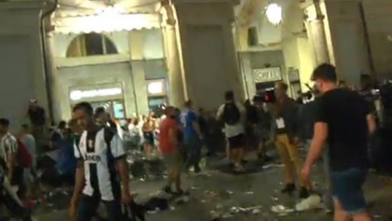 Паника на площада в Торино, има над 1500 ранени (видео)