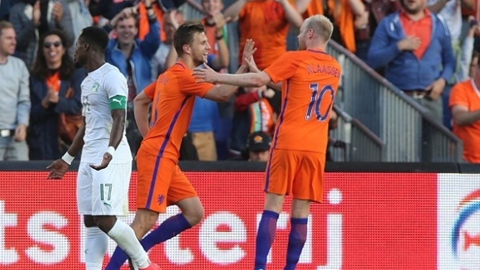 Холандия се развихри и вкара пет на Кот д’Ивоар (видео)