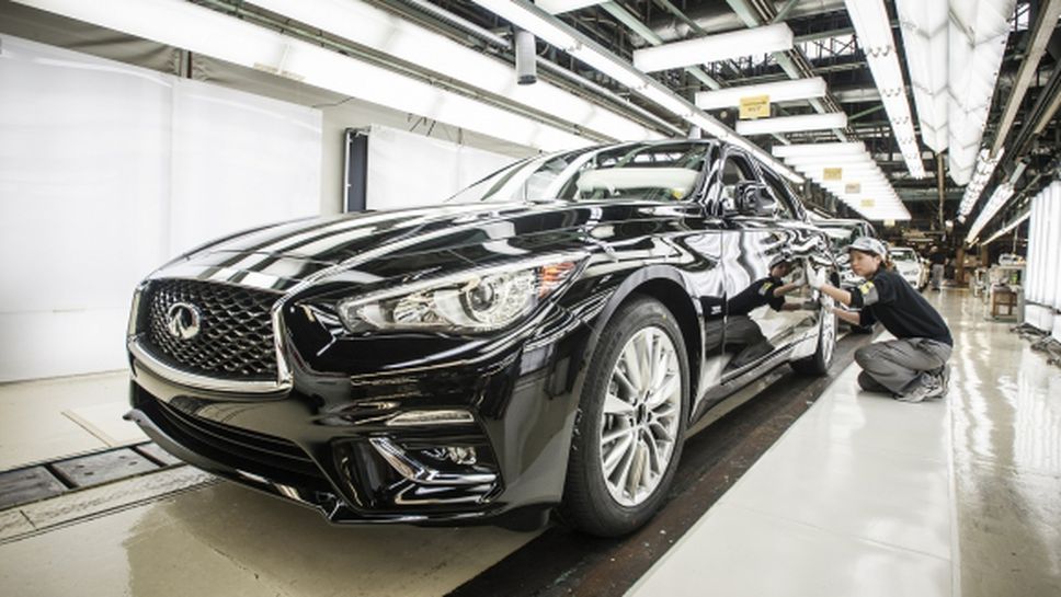 Производството на новия Infiniti Q50 започва в Япония