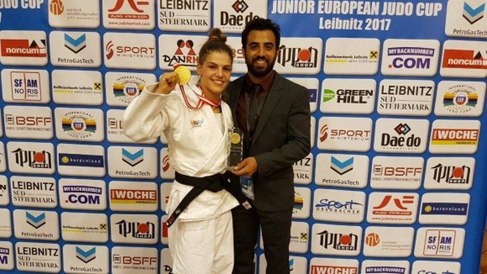 Бетина Темелкова донесе злато на Израел от Европейската купа по джудо в Лайбниц