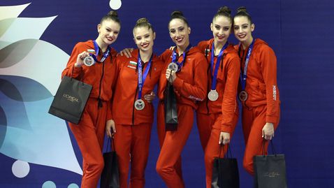 Злато и сребро за ансамбълa ни на Европейското първенство във Варна!