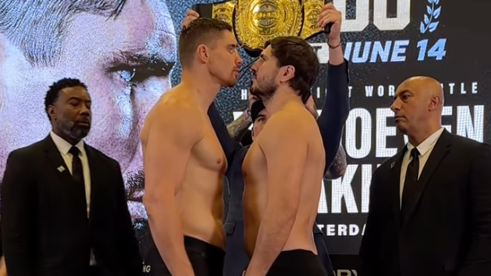 Верхувен и Вакхитов минаха кантара преди битката им на Glory 100