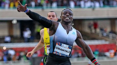  Рекордьорът на Африка в спринта на 100 метра Фердинанд Оманяла няма виза за СП по лека атлетика в Съединени американски щати 