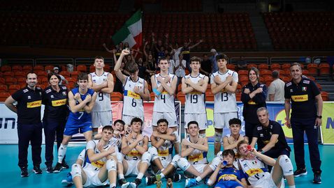 Само Италия U18 остана непобедена в Група II на Евроволей 2024 в Пловдив